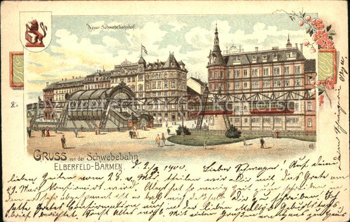 Elberfeld Wuppertal Schwebebahn Wappen