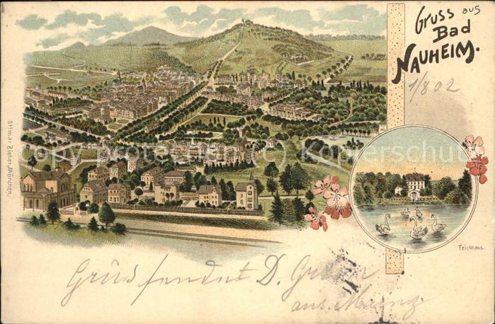 Bad Nauheim Panorama Teichhaus