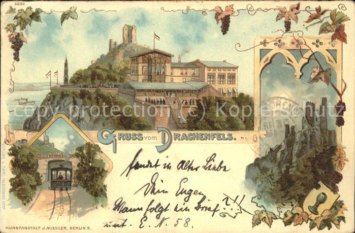 Drachenfels Zahnradbahn Hotel Drachenfels