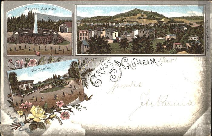 Bad Nauheim Sprudel Panorama Trinkhalle