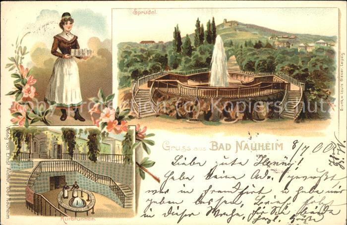 Bad Nauheim Sprudel Brunnen