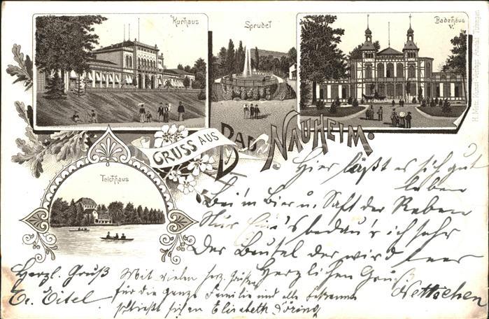 Bad Nauheim Kurhaus Sprudel Badehaus Teichhaus
