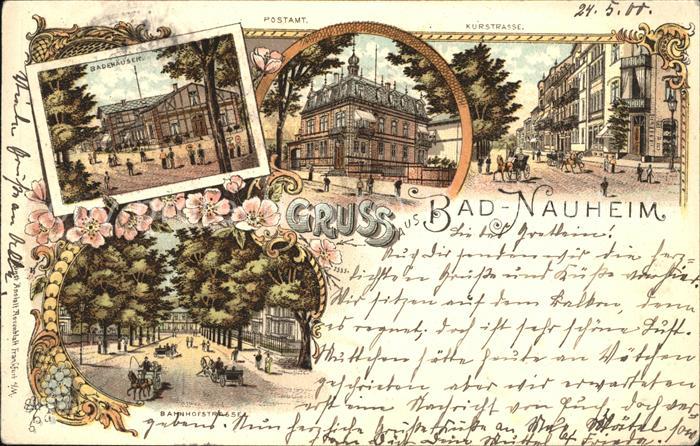 Bad Nauheim Postamt Kurstrasse Bahnhofstrasse Badeh