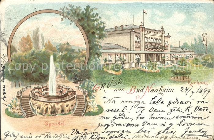 Bad Nauheim Kurhaus Sprudel