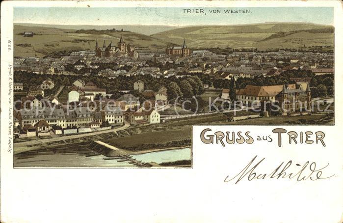 Trier Panorama von Westen