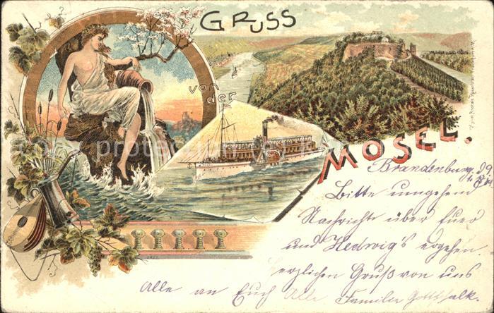 TRIER CITY Moselpanorama Schiff