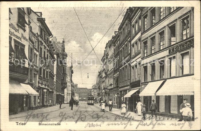 Trier Simeonstrasse Strassenbahn
