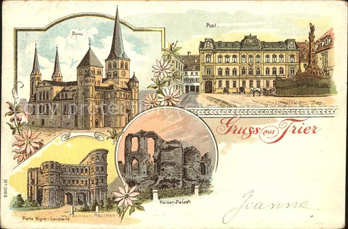 Trier Kaiserpalast Post Dom Porta Nigra