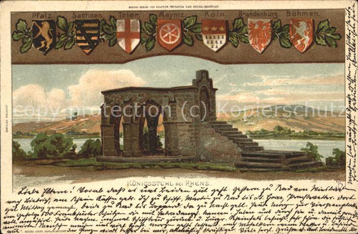 Boppard Rhein Königsstuhl am Rhein Wappen