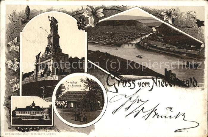 Niederwalddenkmal Nationaldenkmal Panorama