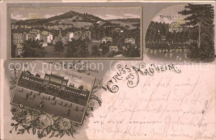 Bad Nauheim Teichhaus Kurhaus Panorama