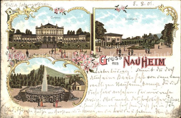 Bad Nauheim Kurhaus Trinkhalle Sprudel