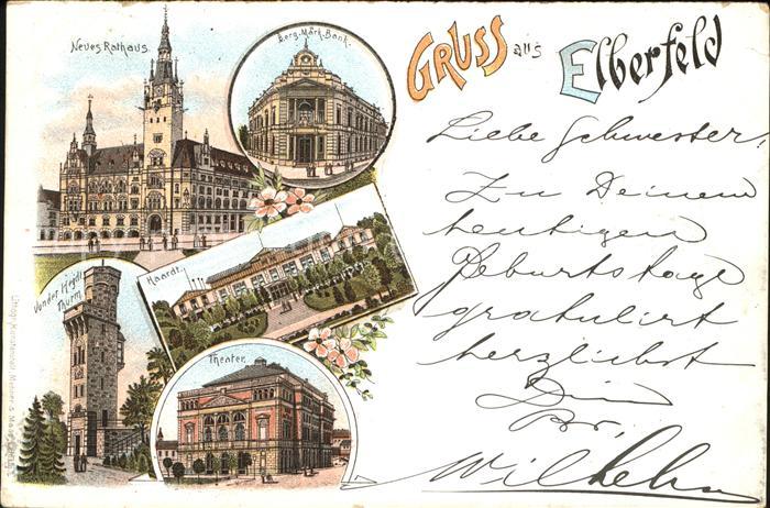 Elberfeld Wuppertal Theater Rathaus Maardt