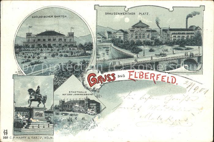 Elberfeld Wuppertal zoologischer Garten Brausenwerther Plat
