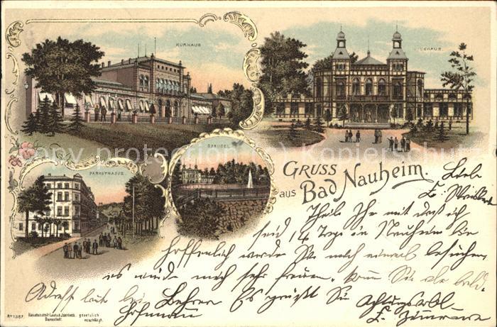 Bad Nauheim Kurhaus Parkstrasse Sprudel