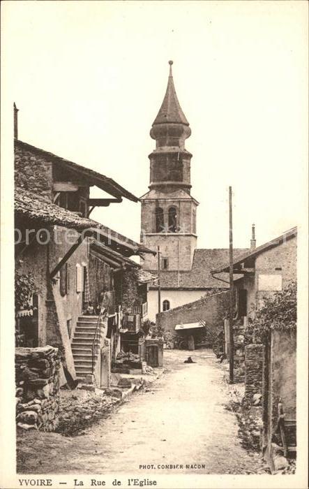 Yvoire La Rue de L'Eglise