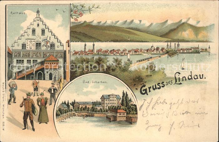 Lindau Bodensee Rathaus Bad-Schachen