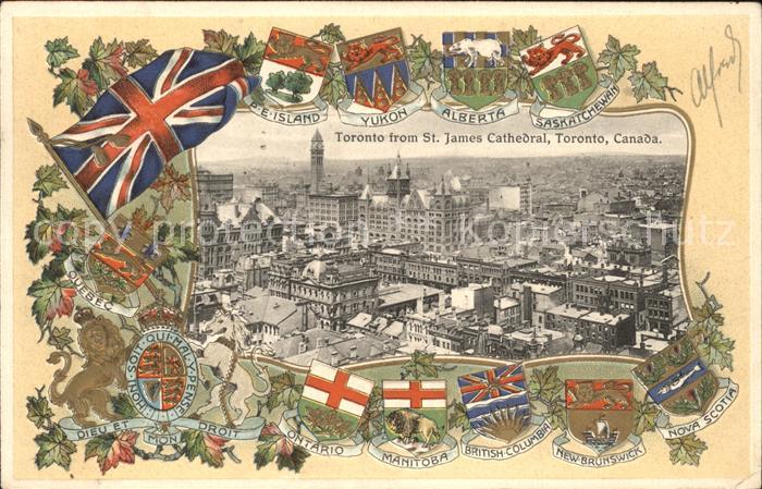 Toronto Canada from St. James Cathedral