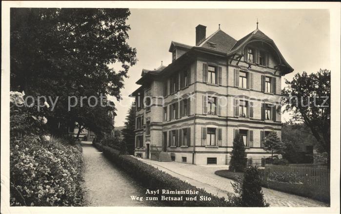 Raemismuehle Weg zum Betsaal Silo