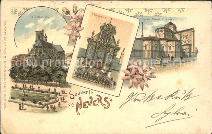 Nevers 58 Chapelle La Cathedrale Saint-Erienne