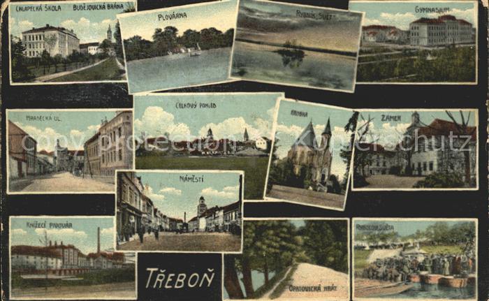 Trebon Czechia Chlapecka Skola Plovarna Namesti