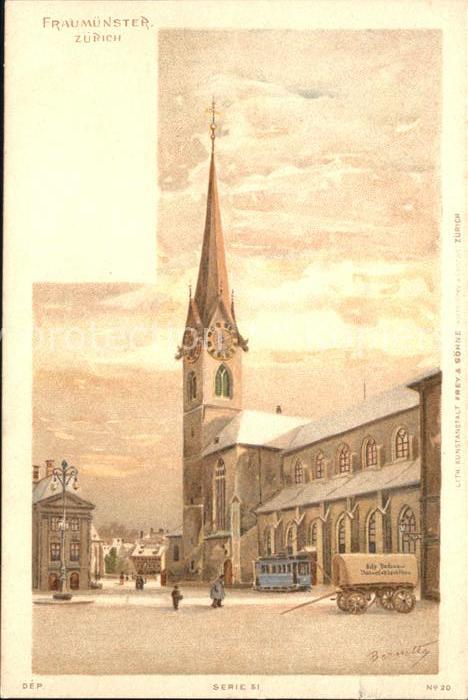 Zuerich ZH Frauenmuenster