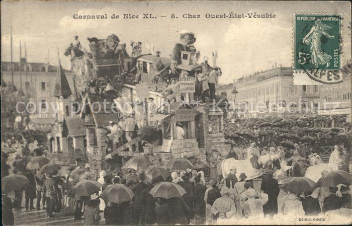 Nice Alpes Maritimes Carnaval de Nice XL Ouest-Etat-Vesubie