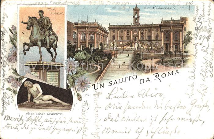 Rom Roma Marc Aurelio Campidiglio Cladiatore Morente