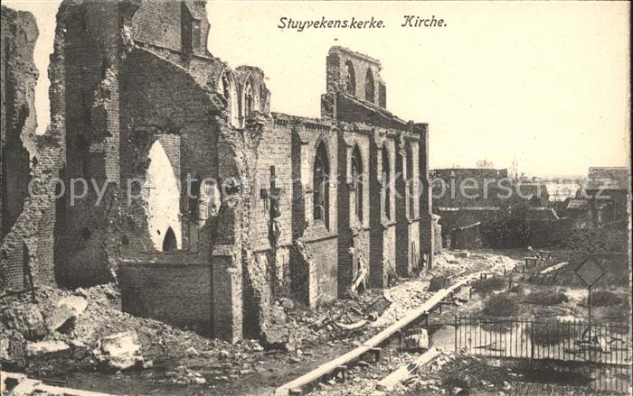 Stuyvekenskerke Kirche Ruine