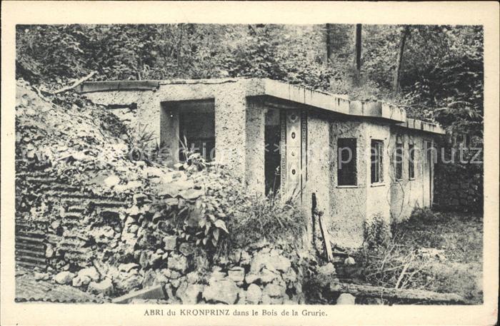 Abri Kronprinz Bois de la Grurie