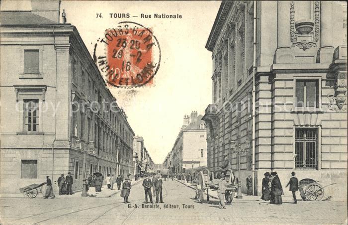 Tours Indre-et-Loire Rue Nationale