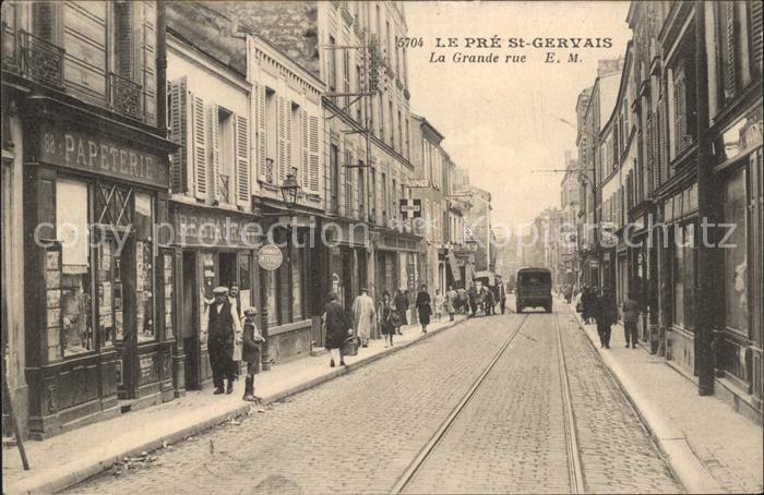 Le Pre-Saint-Gervais La Grande rue