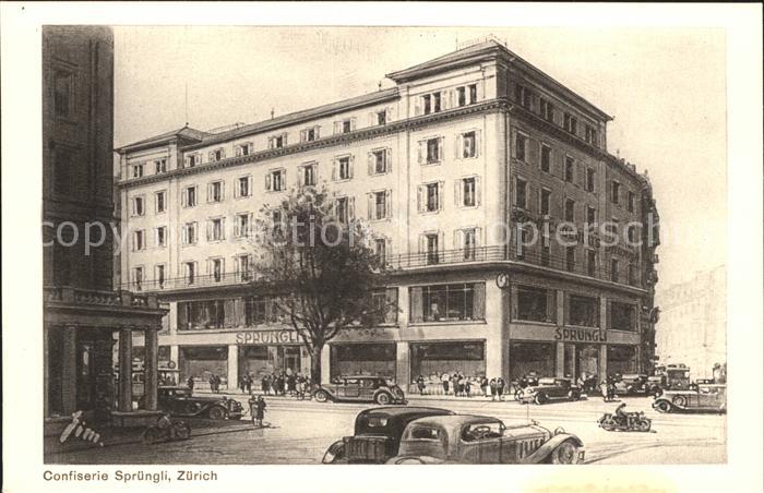 Zuerich ZH Confiserie Spruengli