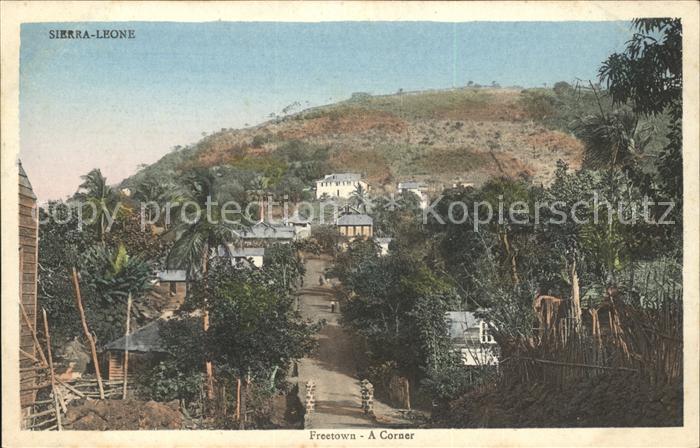 Sierra Leone Freetown A Corner