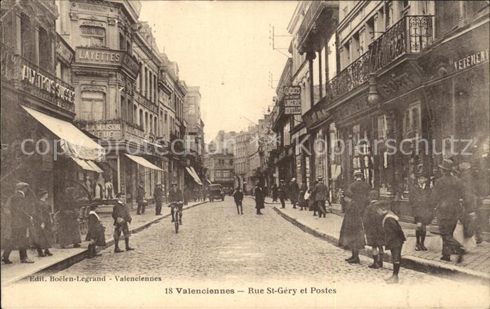 Valenciennes Rue St-Gery et Postes