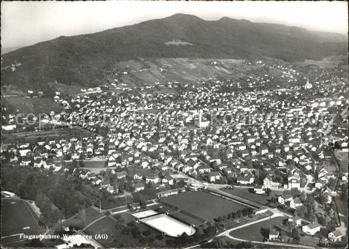 Wettingen AG Fliegeraufnahme