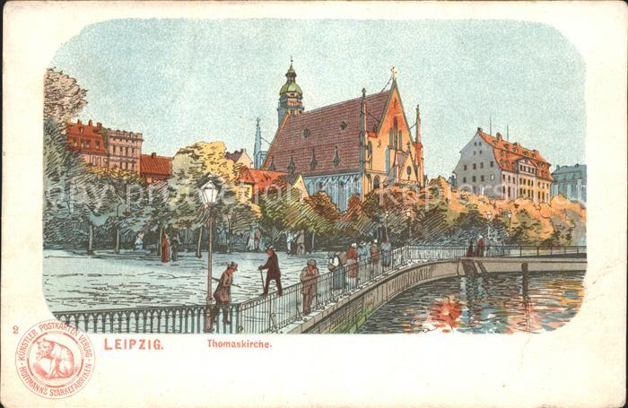LEIPZIG Sachsen Thomaskirche