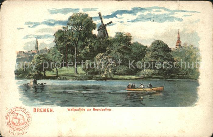 BREMEN  CITY Wallpartie am Heerdenthor
