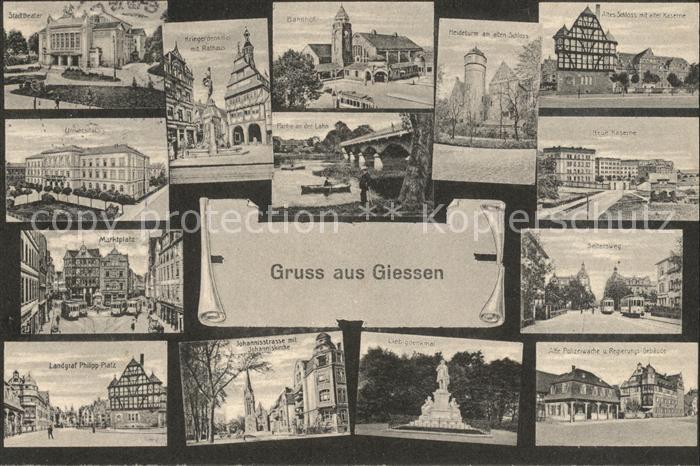 Giessen Lahn Orts und Teilansichten