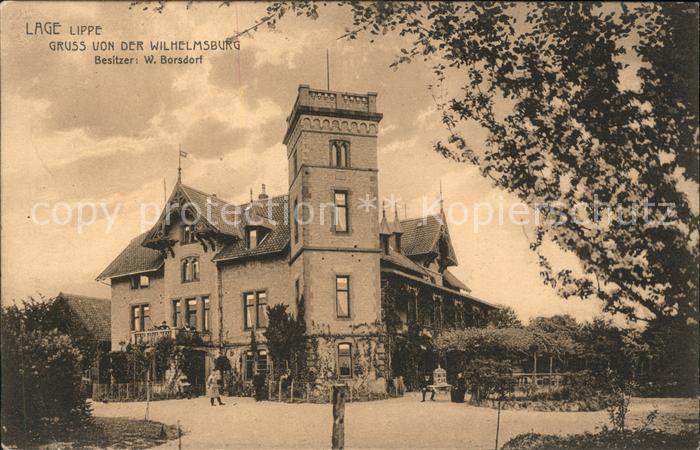 Lage Lippe Wilhelmsburg