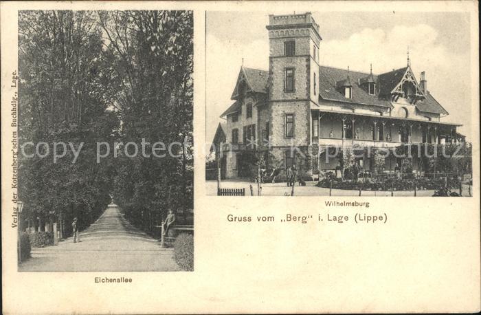 Lage Lippe Eichenallee Wilhelmsburg