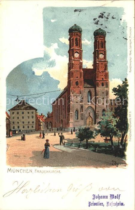 Muenchen Bayern Frauenkirche