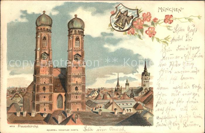 Muenchen Bayern Frauenkirche