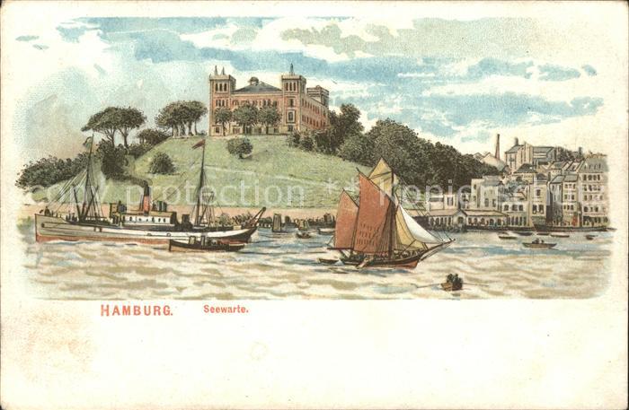 HAMBURG  CITY Seewarte Schiffe