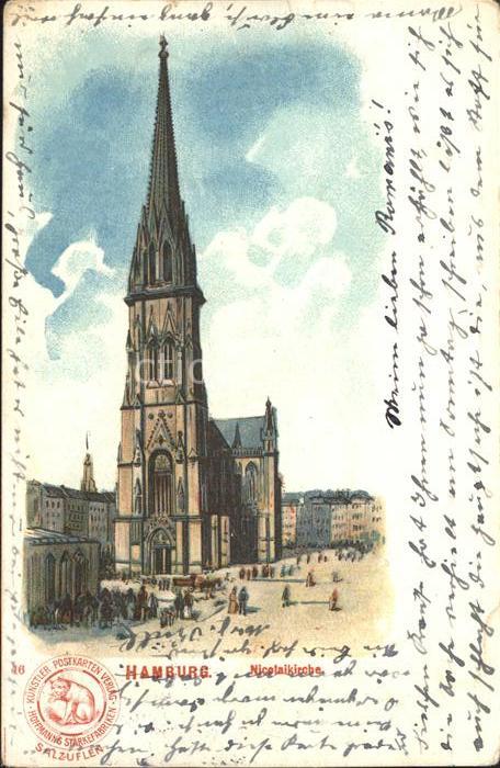 HAMBURG  CITY Nicolaikirche