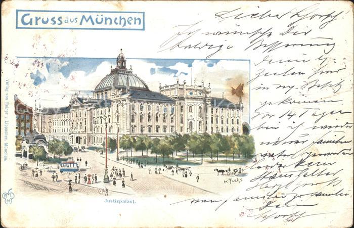 Muenchen Bayern Justizpalast
