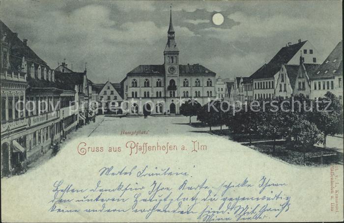 Pfaffenhofen Ilm Stadtplatz