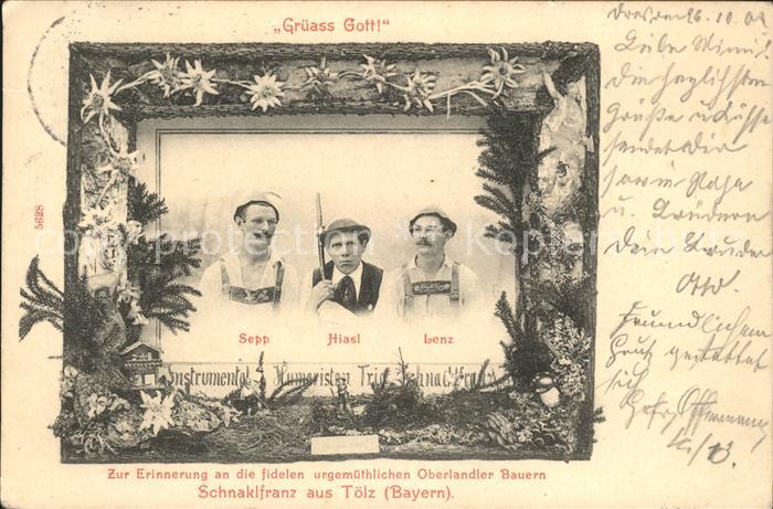 DRESDEN Elbe Instrumental Humoristen Sepp Hiasl und Benz