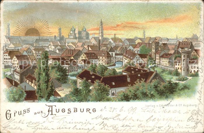 Augsburg Stadtblick