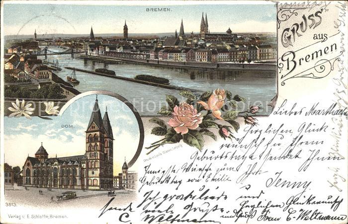 BREMEN  CITY Panorama Dom